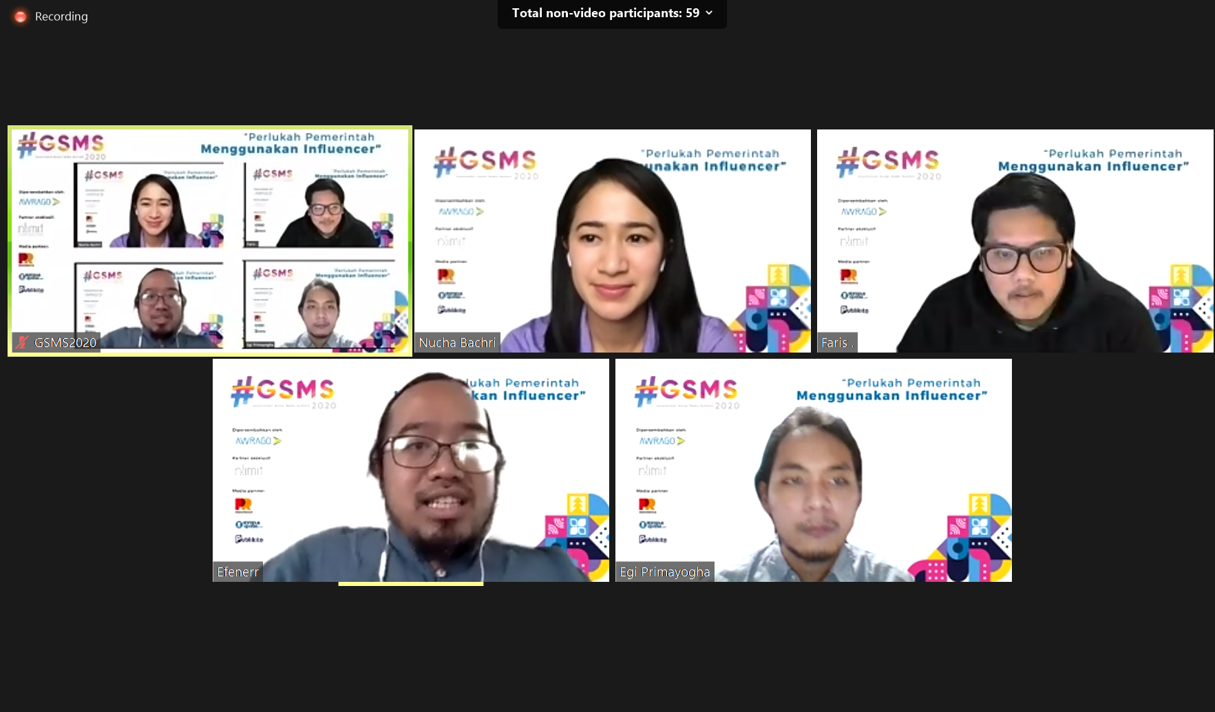 GSM Award, Tutup Rangkaian GSMS 2020 - PR INDONESIA